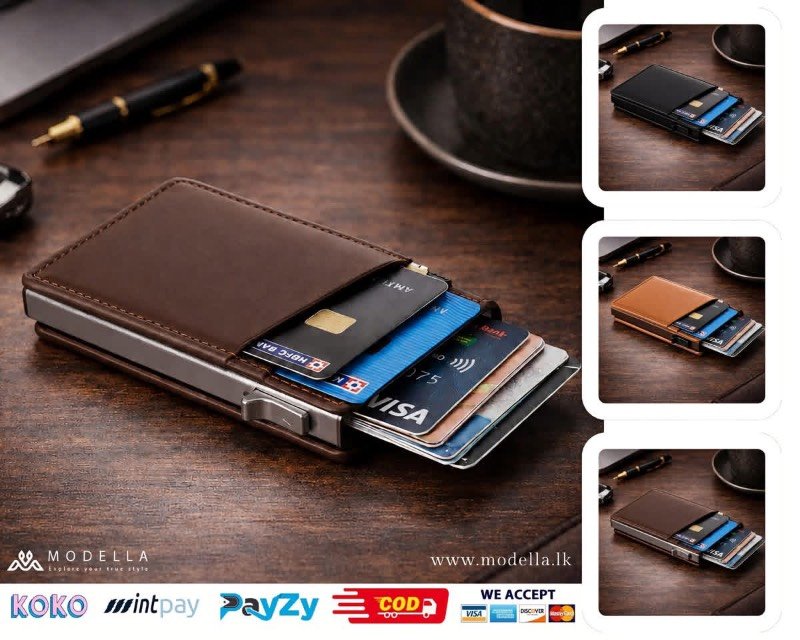Mens leather wallet