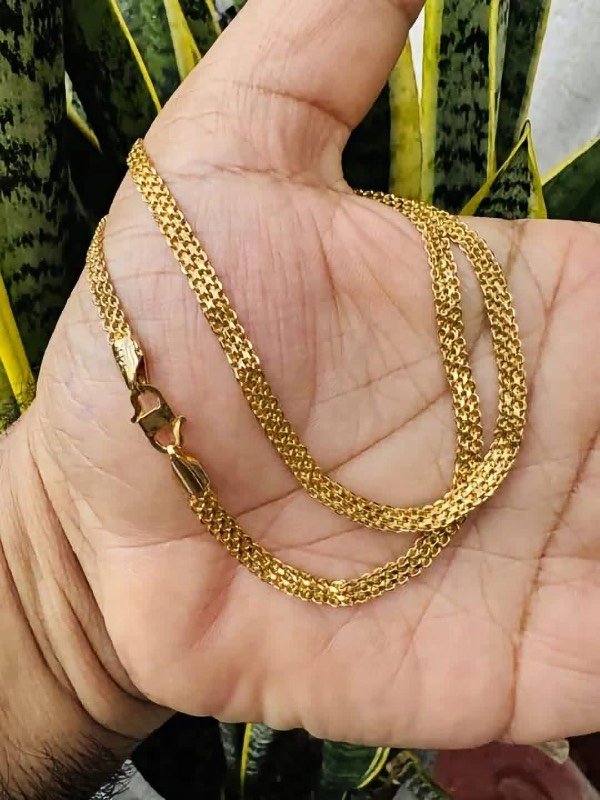 Gold plated necklace