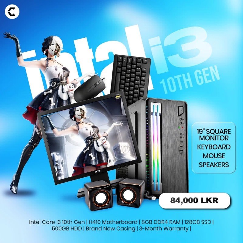 Intel i3 10th gen computer
