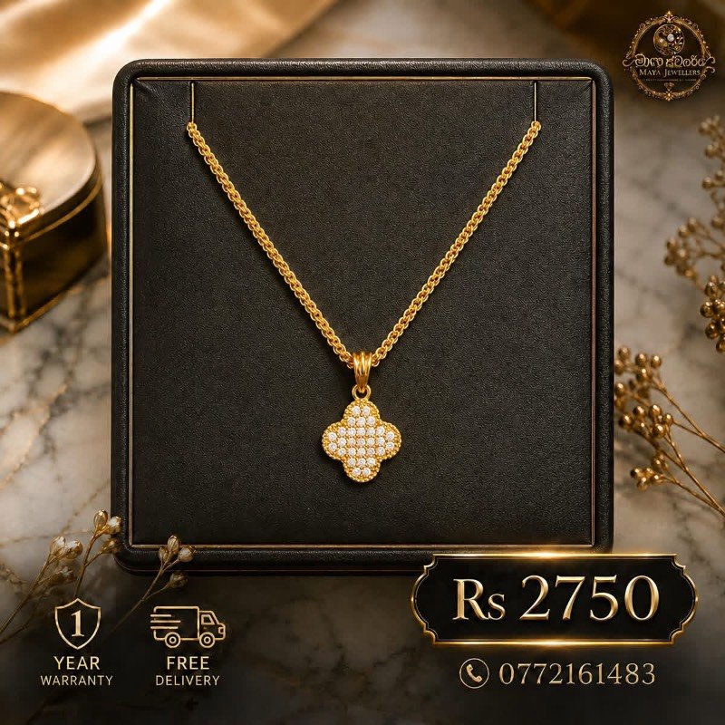 Gold finish ladies Necklace
