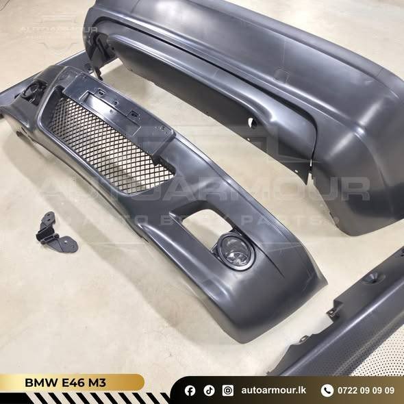 BMW E46 M3  Front & Rear Bumper Complete bodyKit With Side Skirts