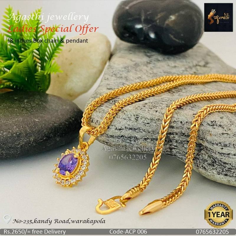 🌟⚡️Special offer for ladies chain & pendant 💎