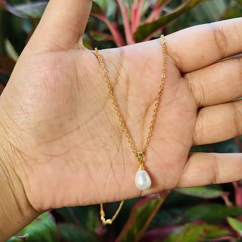 Gold plated necklace
