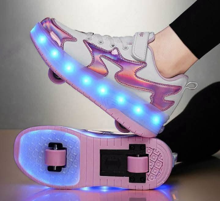 ⚡ Kids Recharging Wheel Lighting Shoes and Lighting shoes⚡
