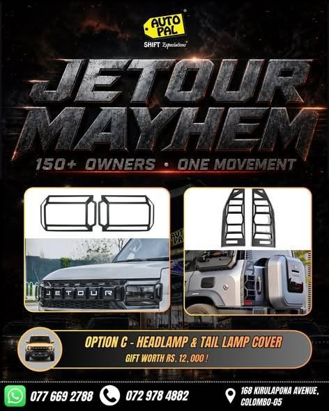 JETOUR MAYHEM – 150+ OWNERS