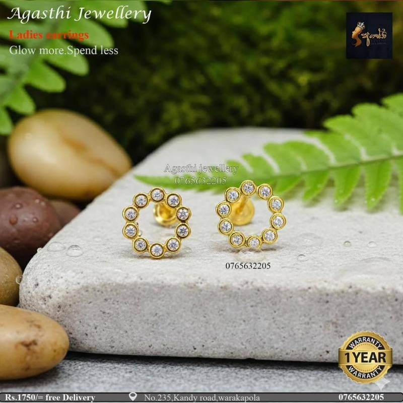 Ladies earrings Rs.1750/= Free delivery 🚚