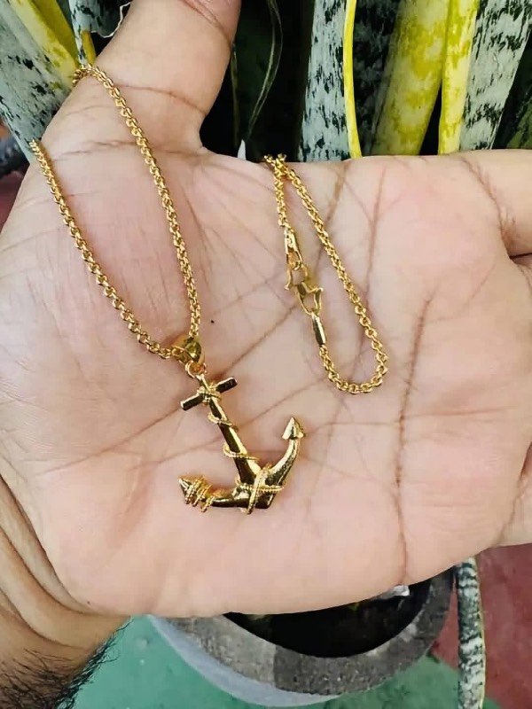 Gold plated necklace