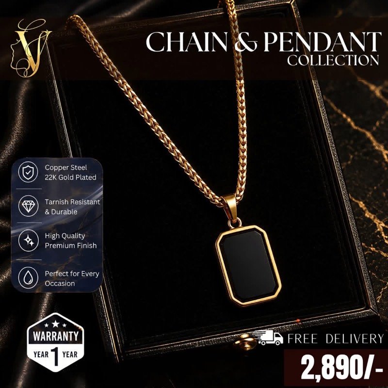 Gold plated necklace
