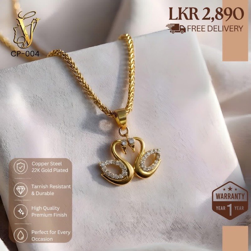 Gold plated necklace