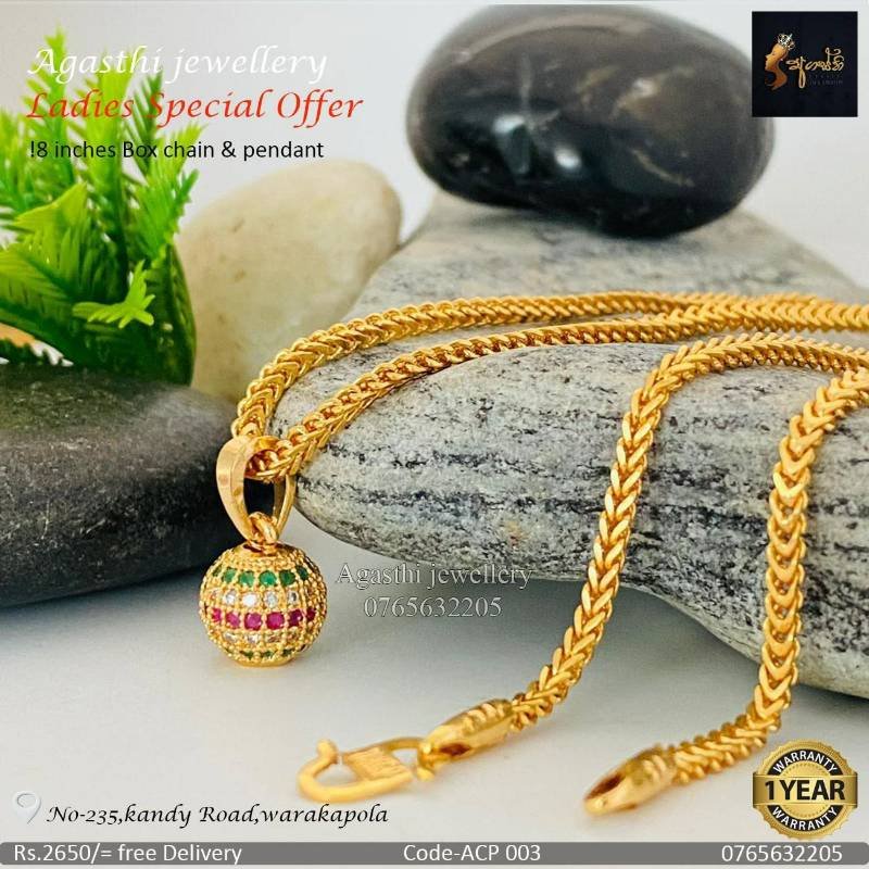 🌟⚡️Special offer for ladies chain & pendant 💎
