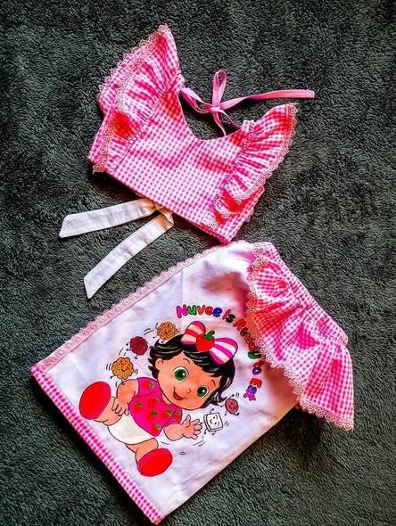 Hand painted customized outfits design