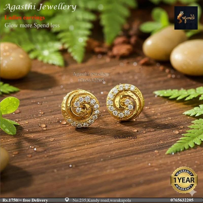 Ladies earrings Rs.1750/= Free delivery 🚚