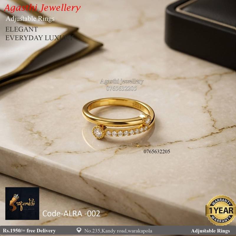 100% 22K Gold Plated (100% කැරට් 22 රන් ආලේපිත)