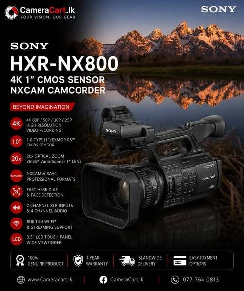 Sony Professional 4K Camcorders