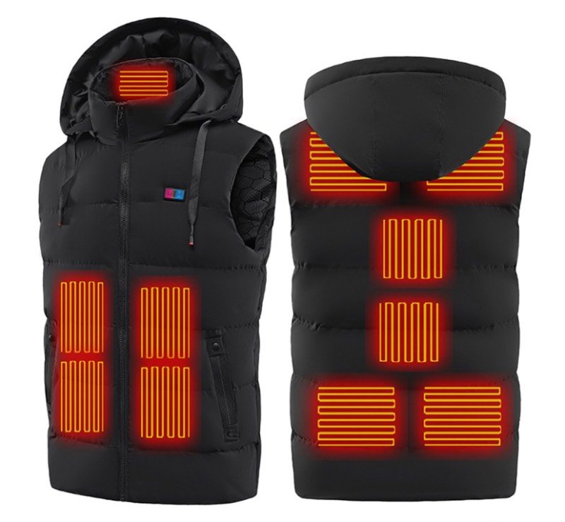 Heated vest
