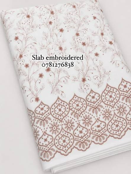 ☞︎︎︎ 𝔽𝕒𝕓𝕣𝕚𝕔 ➪ Slab embroidered ☞︎︎︎ 𝕨𝕚𝕕𝕥𝕙 ➪ 60" 📞  𝒄𝒂𝒍𝒍 𝒎𝒆 𝒏𝒐𝒘 0781276838  🚛  𝑫𝒆𝒍𝒊𝒗𝒆𝒓𝒚 𝒄𝒂𝒏 𝒃𝒆 𝒂𝒓𝒓𝒂𝒏𝒈𝒆𝒅! 🚚