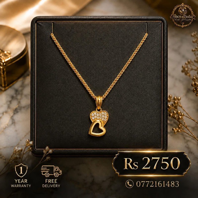 Gold finish ladies Necklace