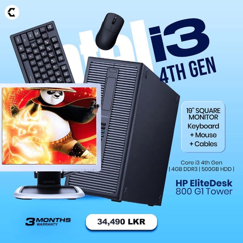 Intel i3 4th gen computer