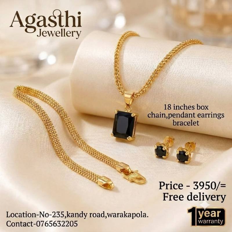 🔘 Quality (තත්වය) - 22K Gold Plated ( කැරට් 22 රන් ආලේපිත)