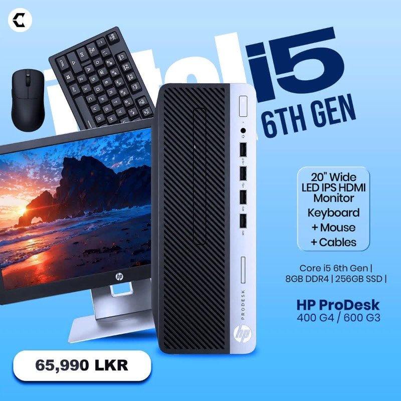 Intel i5 6th gen computer
