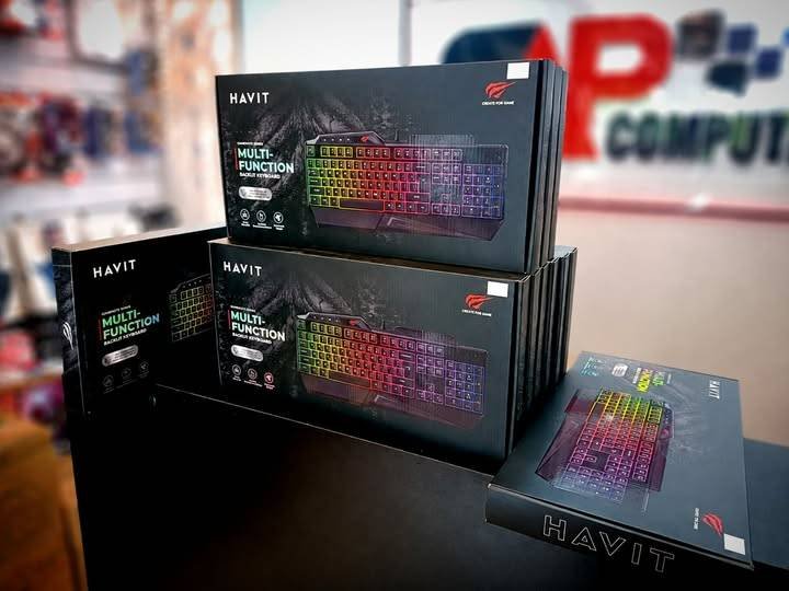 ඔන්න ඔයා හොයපු HAVIT Brand එකේ GAMENOTE KB488L Stylish Multi-Function Gaming Keyboards දැන් අපේ Stock එකේ! 🔥