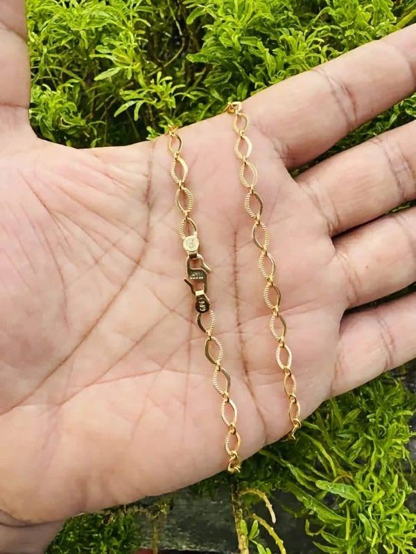 Gold plated necklace