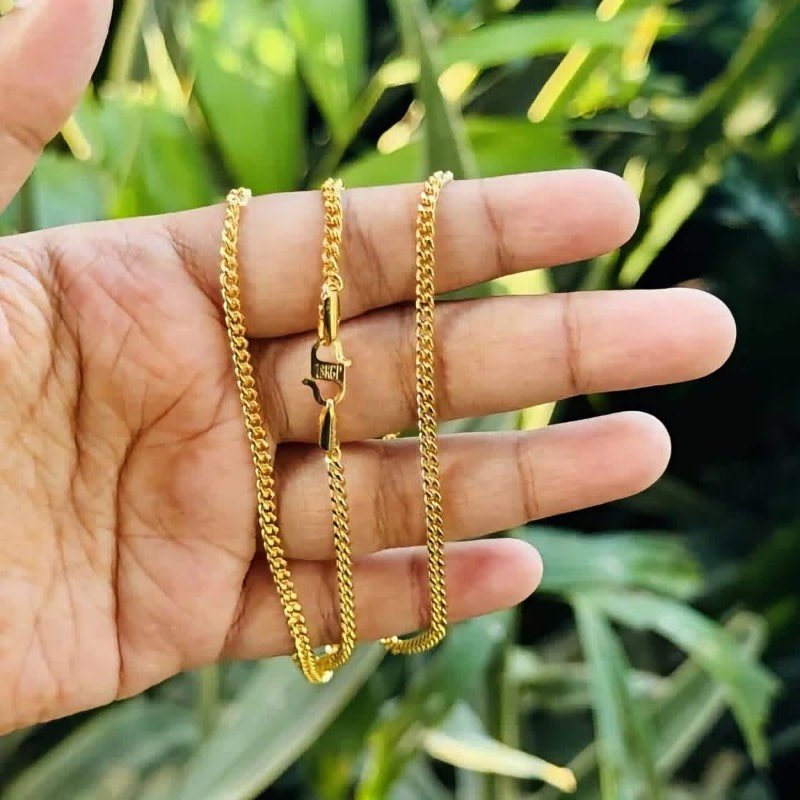 Gold plated necklace