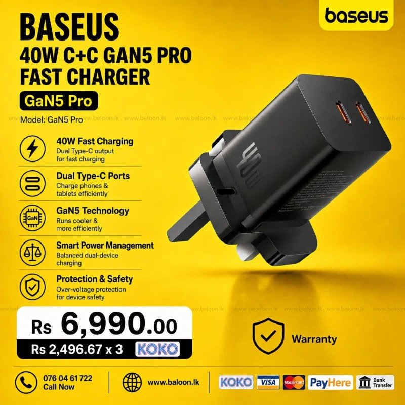 40w fast charger